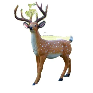Deer Silicone Molds Garden Decoration Concrete Statues Mold Rubber Sculpture Mold for Sale