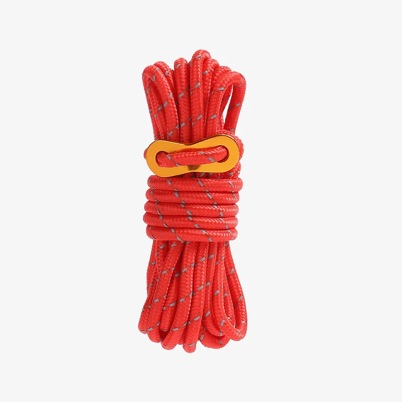 Reflective Nylon Parachute Cord Pull Tent Rope Fits Camping Tent Hiking Camping Outdoor Activity