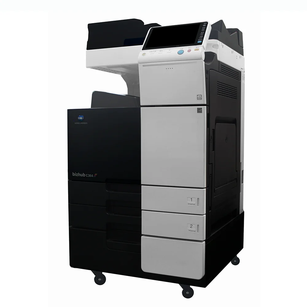 Kolit Used Copier Machine Konica Minolta Bizhub C364 Photocopy Machine Copier With Original Toner Powder Toner Cartridge TN321