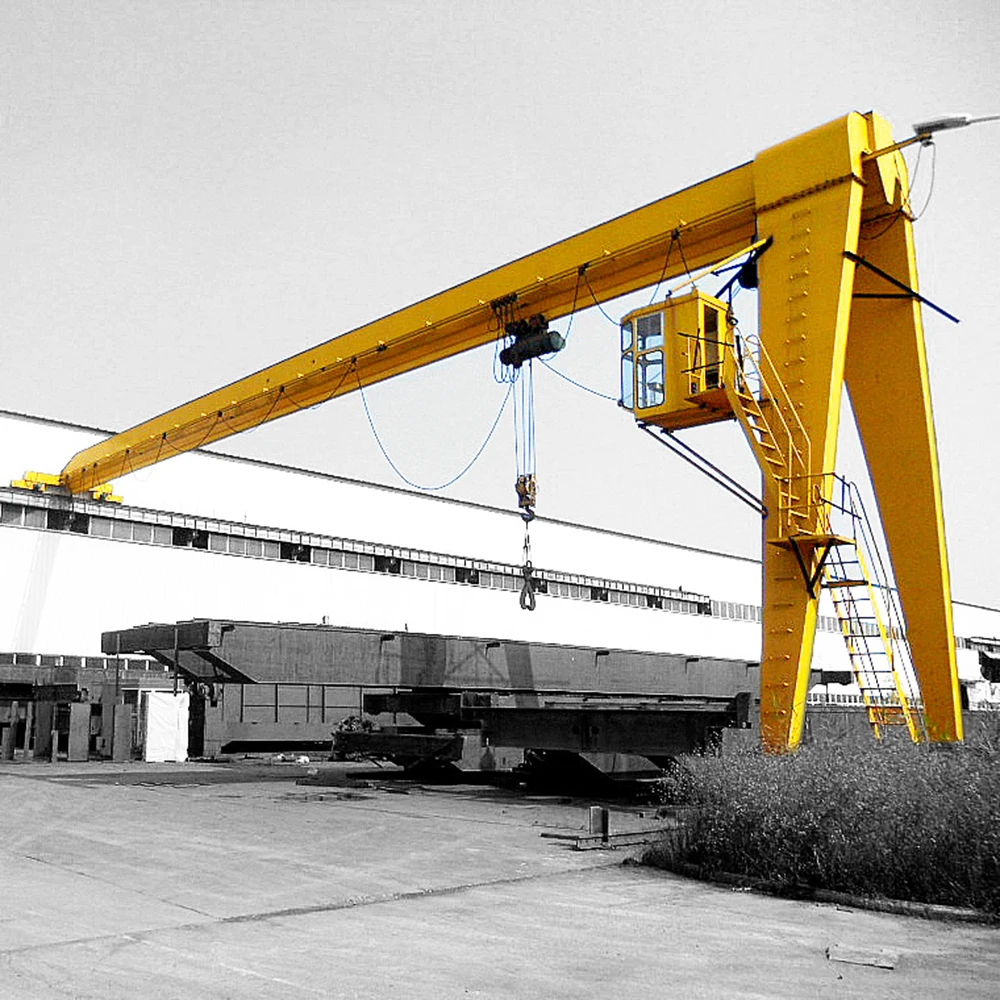 Professional 20Ton Girder Gantry 2 Ton Semi Cranes