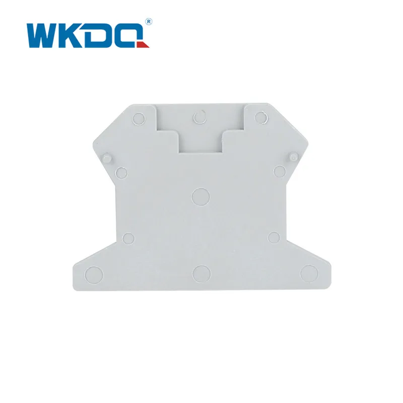  WKDQ винтовой зажим Клемма английская крышка винтовое соединение 24-12 AWG Uk Series Nylon PA66 NS 35/7.5 800V/32A 42 5/46 2/5 2