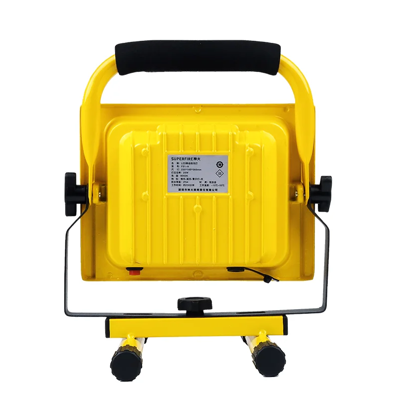 Portable High Power 40w 60w 100w Flood 9 Inch LED Working Light USB Cable Cob Li-onRechargeable Work Lights