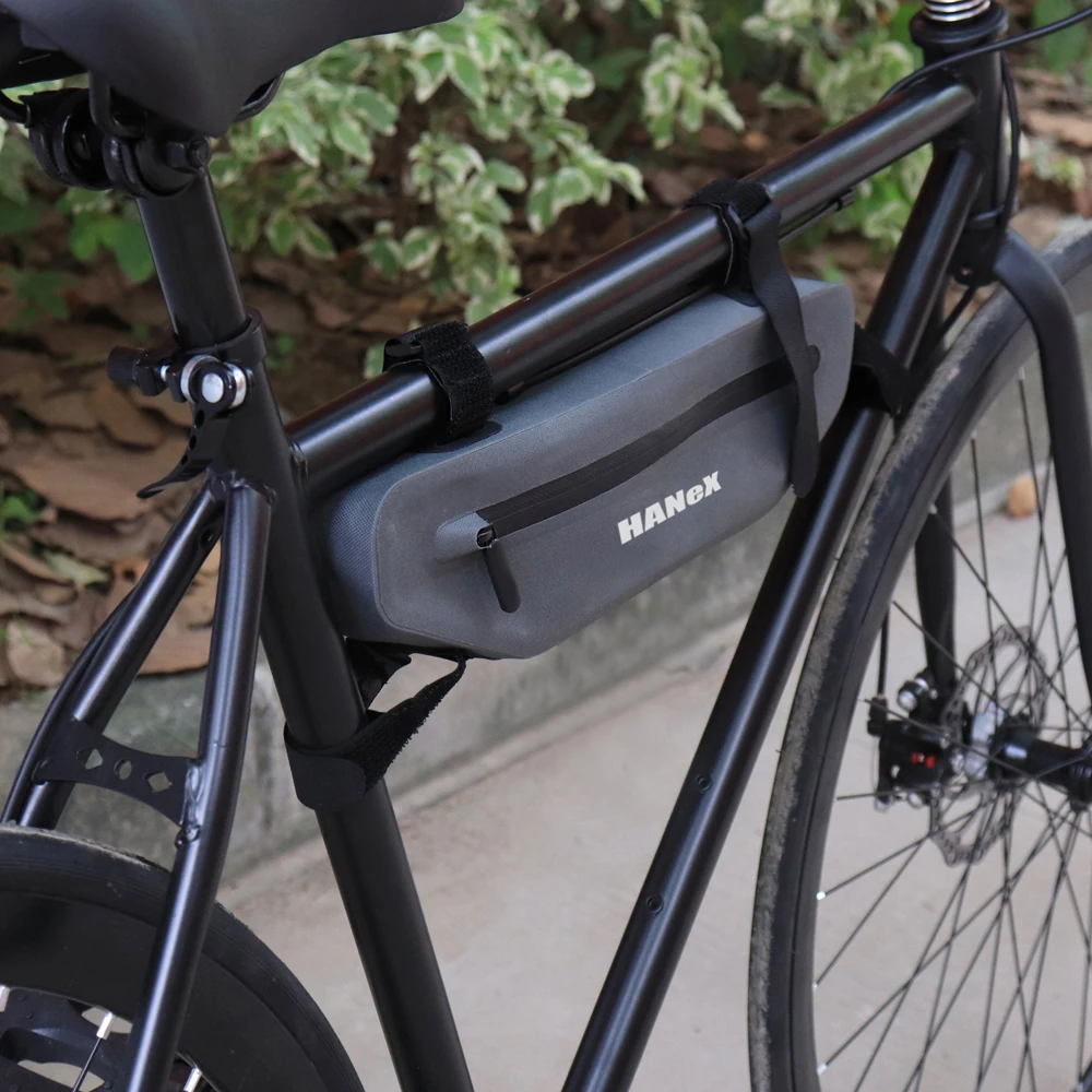 Wholesale H-CB04 Motorcycle Saddle Tool Bag Waterproof TPU Bicycle Frame Bags With High Quality Frame Bag