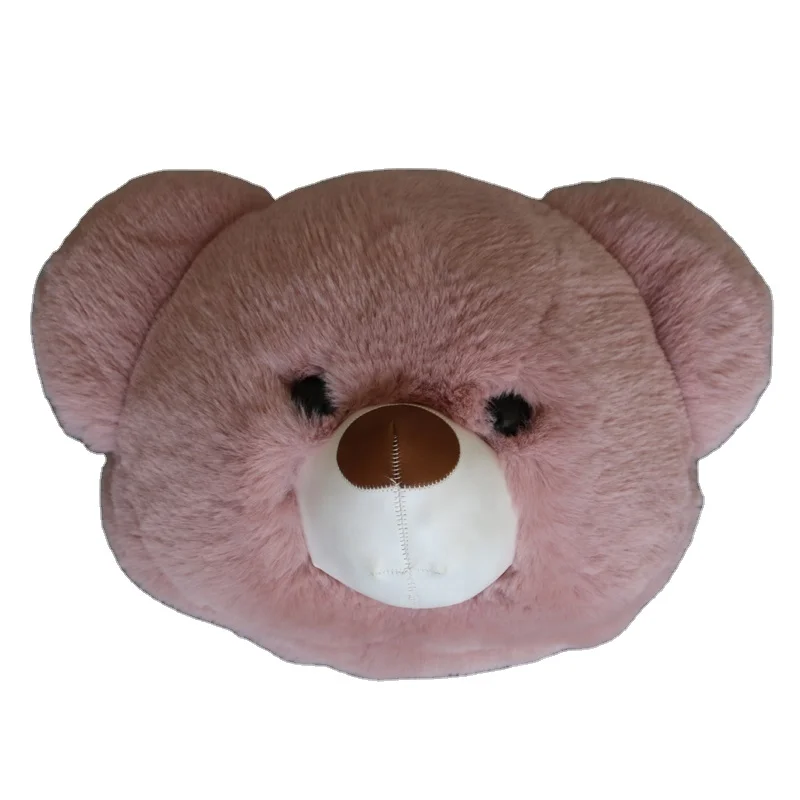 Wholesale faux fur shoulder bag lovely bear fake fur bag women children fur fashion bags