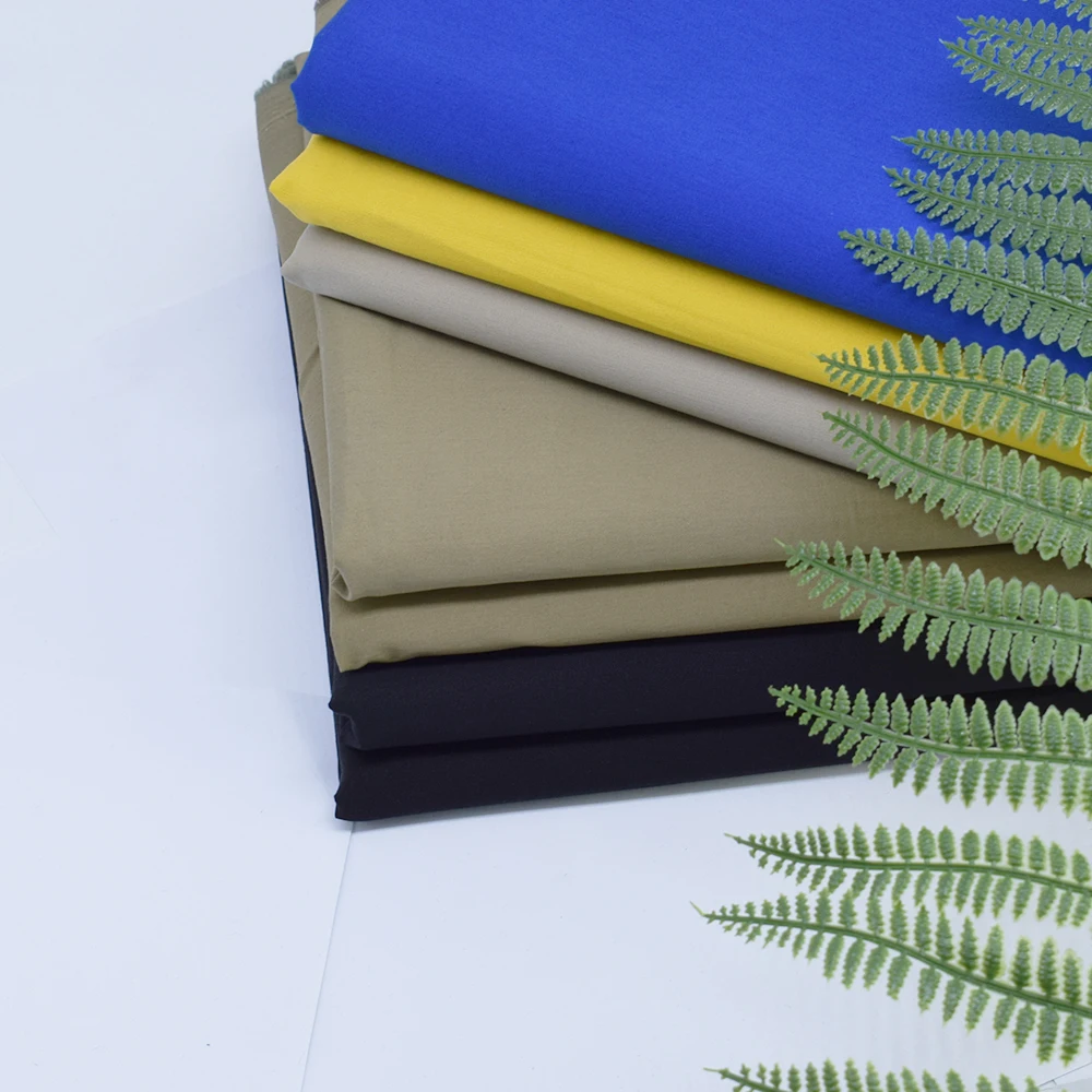 
soft and smooth nylon cotton spandex blend fabric for garments 