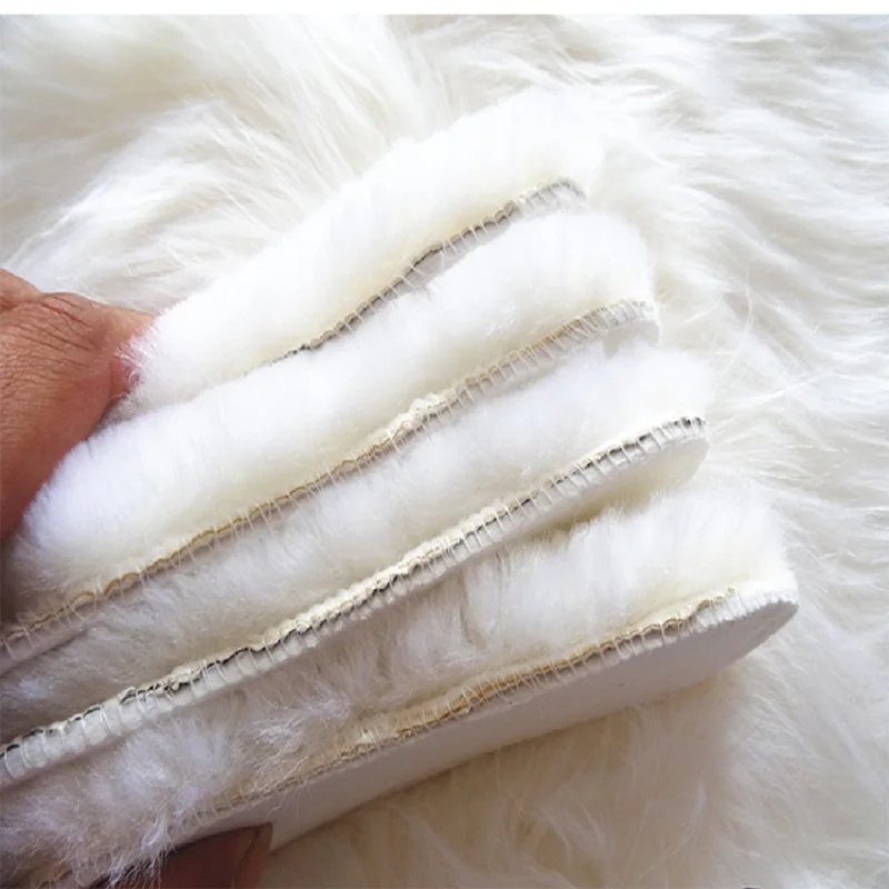 Wool Insoles Thick Sheep Cashmere Winter Insoles High Quality Foot Warmer Breathable Shoes Insoles Heated