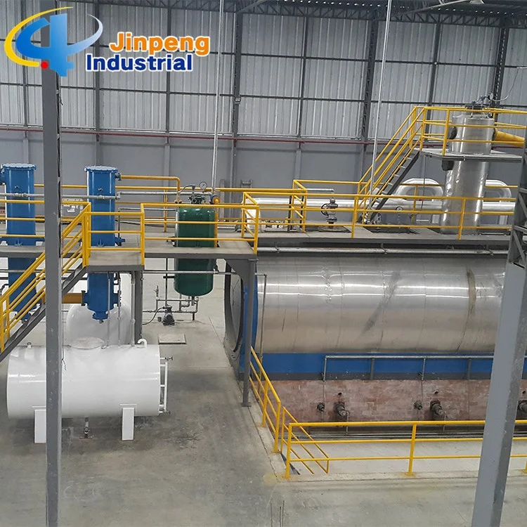 Waste Oil Pyrolysis Machine Waste Engine Oil Recycling Business Distillation Equipment Supplier