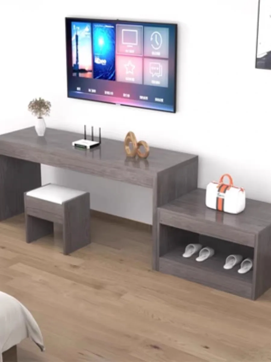 Customized Hotel Wooden Living Room Furniture TV Stand for Sale