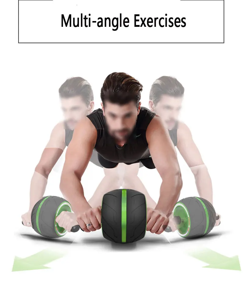 Fitness ABS Roller Abdominal Fitness Equipment Home Gym Accessories Mute Roller Fitness Core Training Roller