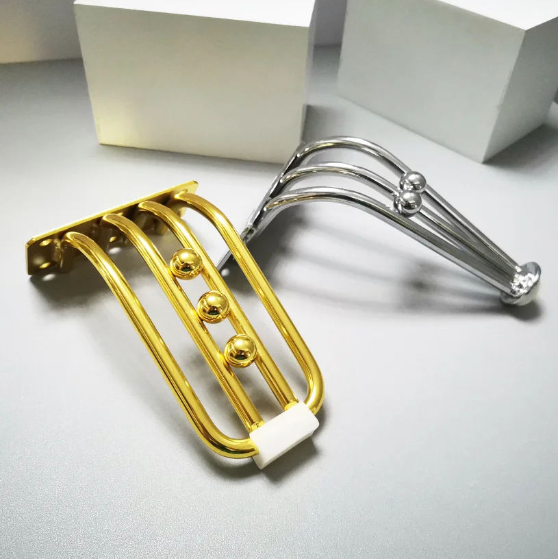 Best quality chrome sofa furniture metal leg modern design metal sofa legs