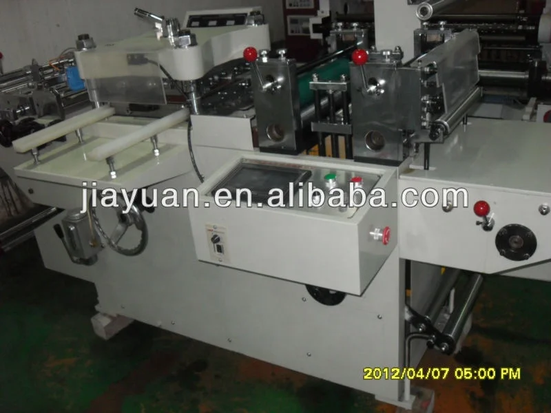 Сертифицированный CE штамповочный станок с устройством горячего тиснения фольгой