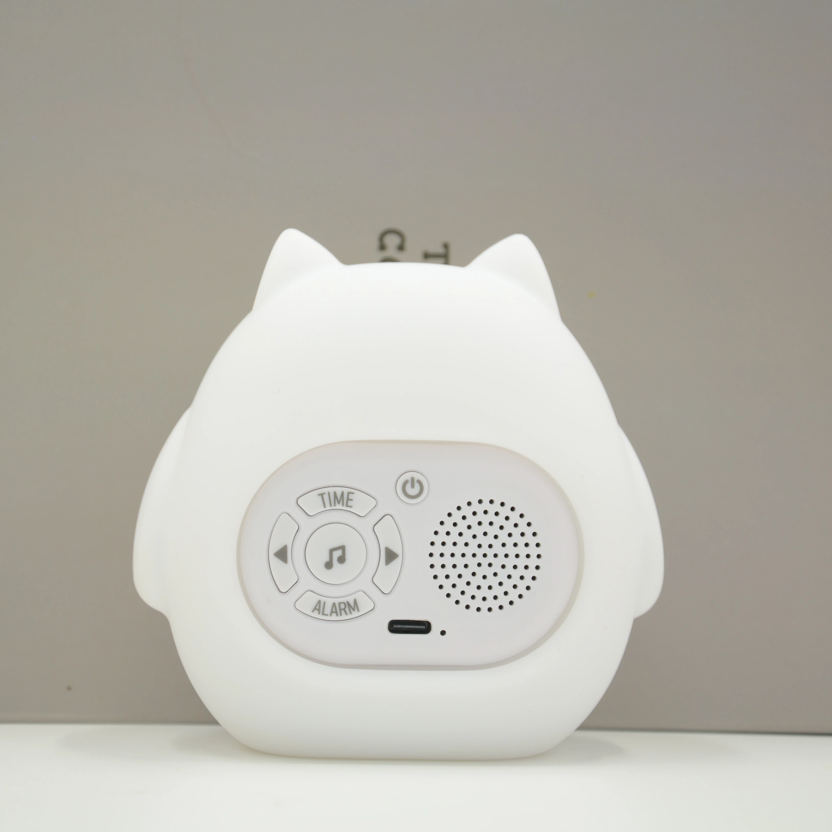 New Hot Sale New Owl Alarm Clock Night Lights Sleep Trainer  for KIDS INDOOR BEDROOM CHANGEABLE COLOR With White Noise