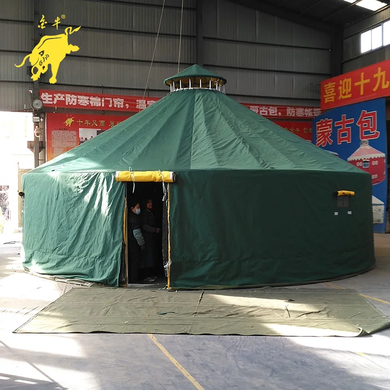 Waterproof big size 5m*10m tent for 10+ person Canvas Tent