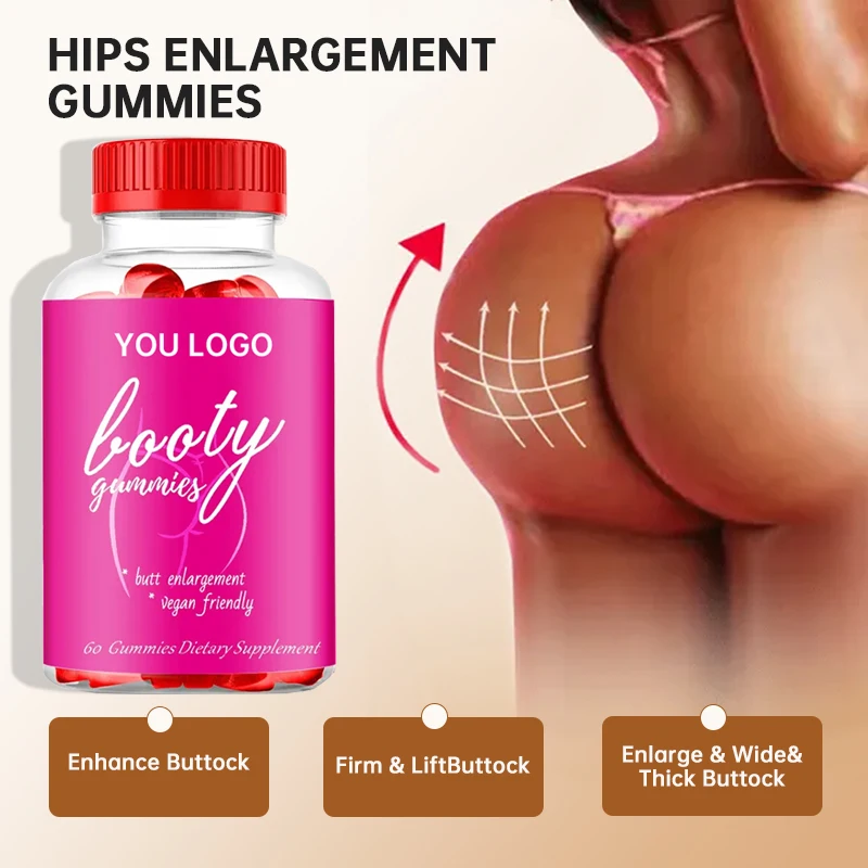 OEM/ODM Butt And Hips Enlargement Gummies Big Booty Enhancement Gummy BBL Gummies For Butt And Hips Enlargement
