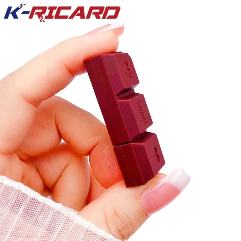 Promotion Chocolate 3D Cartoon Usb2.0 Flash Drive 2GB 4gb 8gb 16gb 32gb PVC Memory Stick U Disk