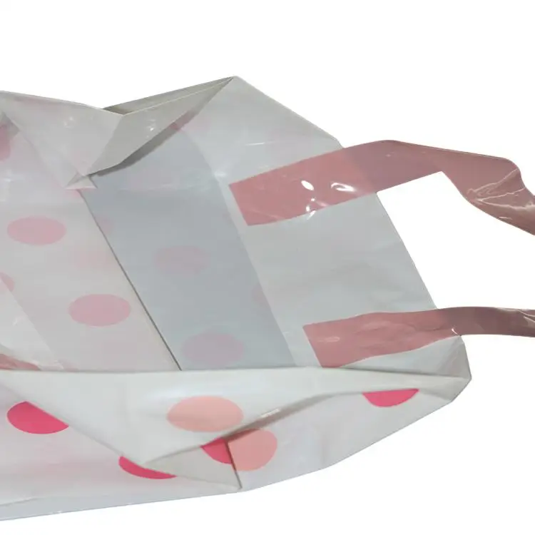 Custom Printed T-Shirt Bags Recycled Materials for Industrial Exhibition Promotion Gift Packaging Gravure Printing Style