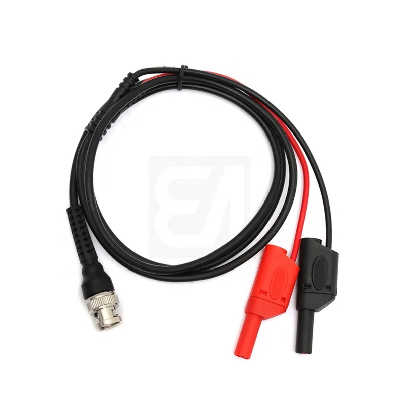 BNC с банановым штекером с покрытием 4 мм, набор двухсторонних испытательных проводов