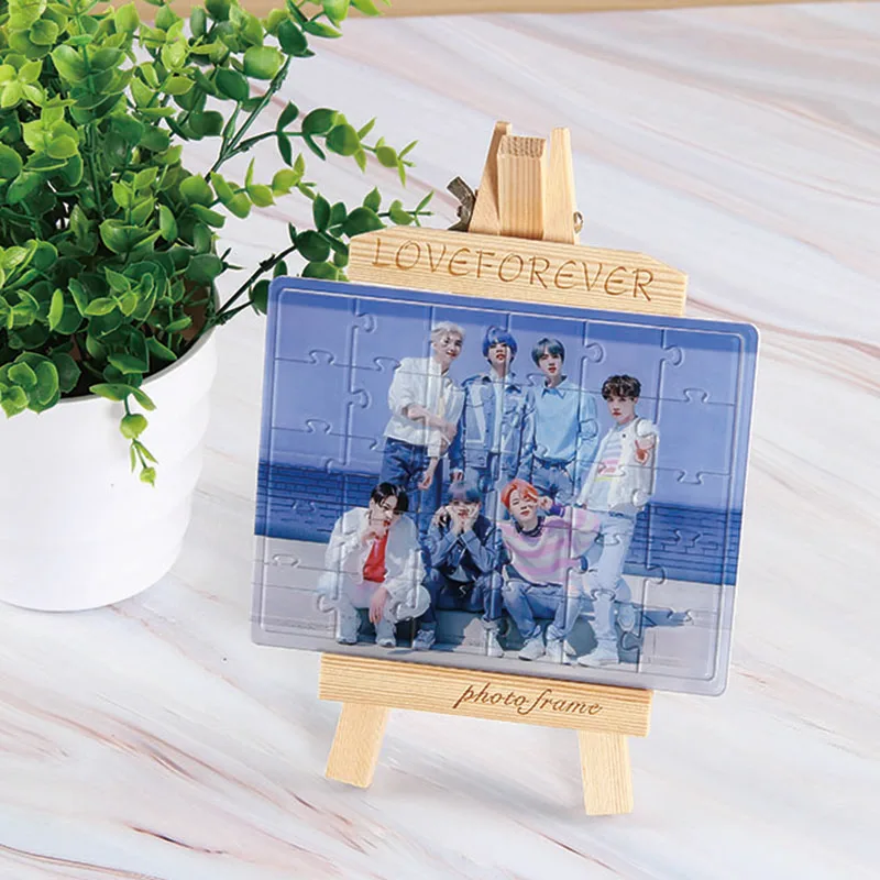  30 шт./компл. Bangtan Boys пазл можно наклеить акриловая фоторамка Kpop boy group JK V Jimin