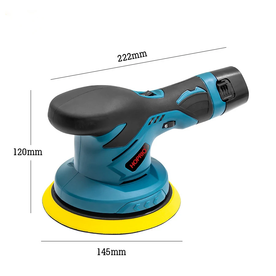 Factory Price 12V Lithium Battery Handheld Polisher Rotary Polisher  Car Buffer Waxer  Cordless Car Polishers