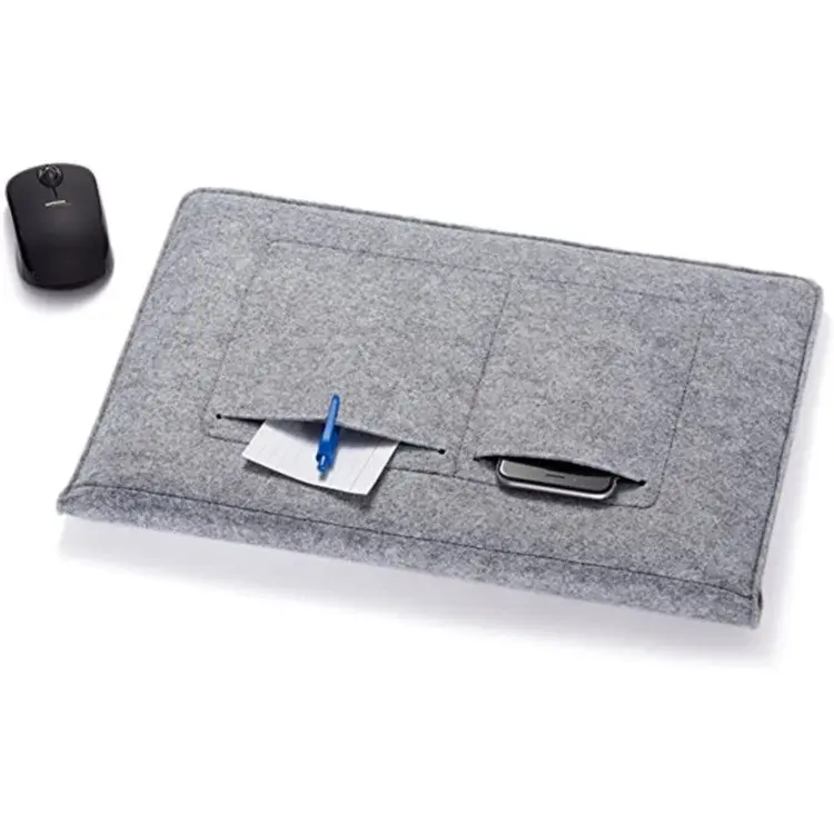 Hot New Products Felt Waterproof Computer Bag Lightweight Storage Tablet Sleeve Bag felt laptop bag