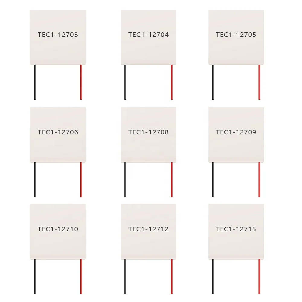 TEC1-12704 12705 12706 Chinese Factory 12v Aircondition Thermoelectric Peltier Module Price