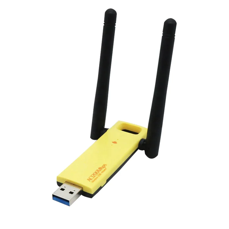 AC 2,4 и 5 ГГц 1200 Мбит/с USB двухдиапазонный WiFi адаптер