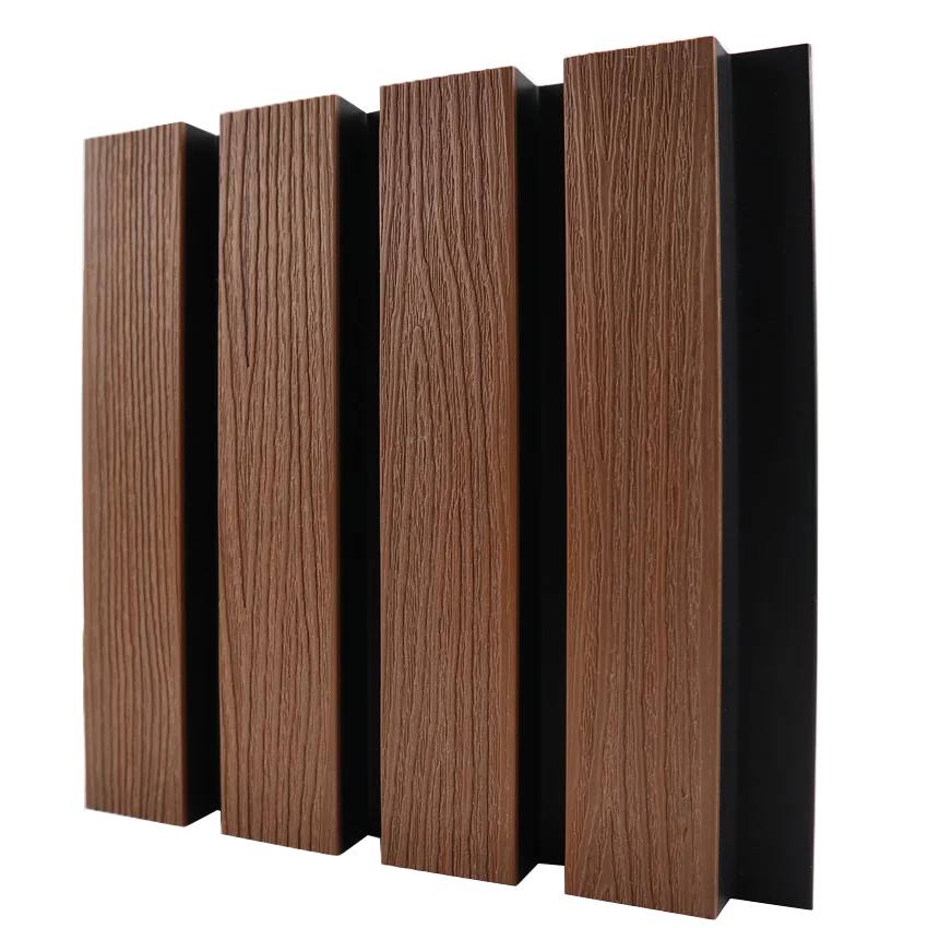 2024 Modern WPC Exterior Outdoor Decorative composite wall panel Design ceiling panel Wooden Siding Board Building House