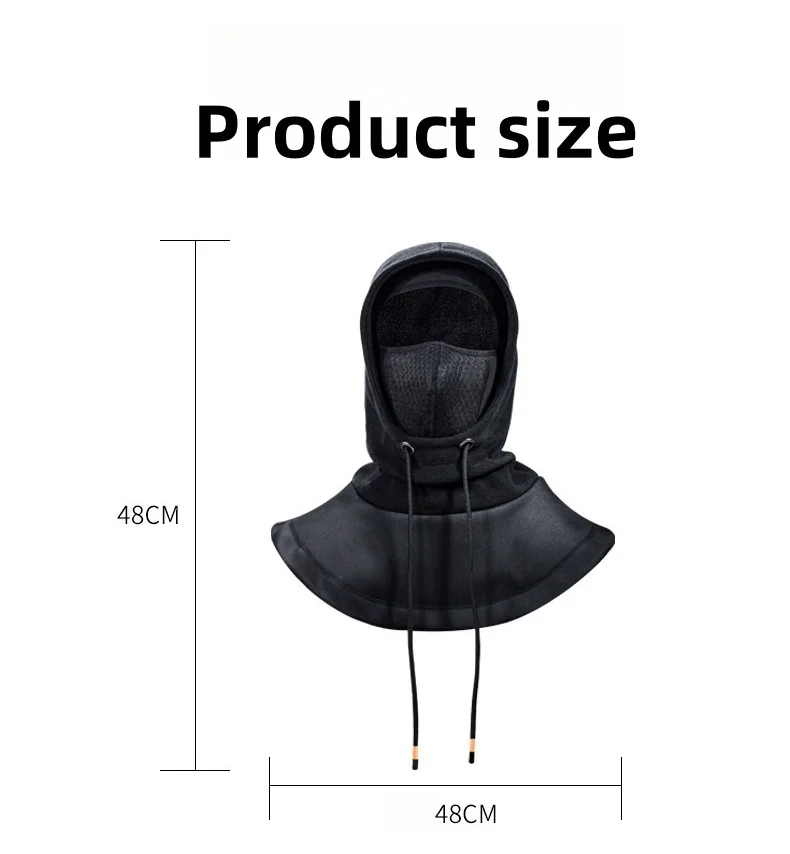 Best sale Double Thickened Face Mask Hood  Adjustable Face Cover Balaclava  for Outdoors Skiing Cycling Motorcycle Snowboard