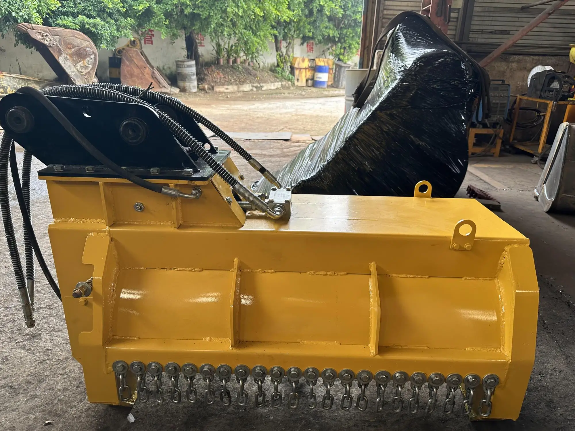 Factory Supplier Operate Width 600/1000/1400/2000MM Weeding Flail/Hay Mower Sharp Blades 2-30 Ton Excavator TB PC CAT New Motor
