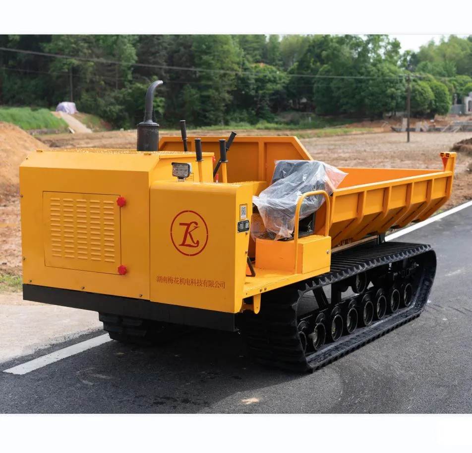 factory sale manufacturer price 4.5ton loading capacity Crawler Small Dumper for mining use