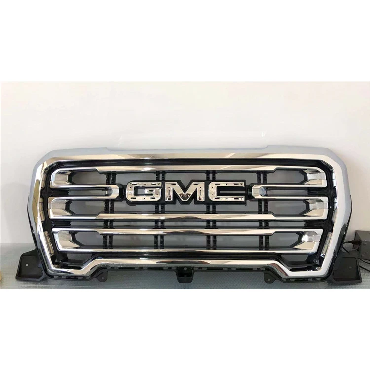 Chinese Vendor Finely Processed 19-20 Chrome Front Grill Gmc Sierra