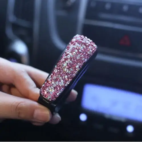 Car Auto Sun Visor Glasses Sunglasses Card Ticket Rhinestone Car Visor Sunglasses Holder Clip