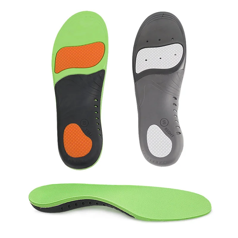 Men Women Flat Foot Orthotic Insole Anti-slip Arch Support Insert Shock Absorption Massage Sports Full Pad