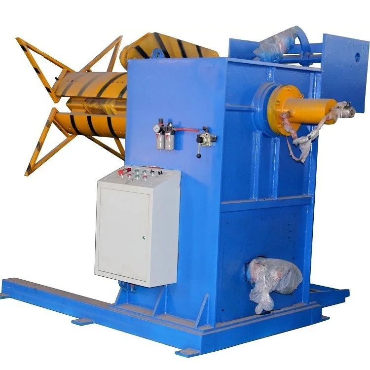 FX Mandrel Sheet Metal Decoiler Spiral Machine Engineers Available to Service Machinery Overseas,free Spare Parts as Design PLC