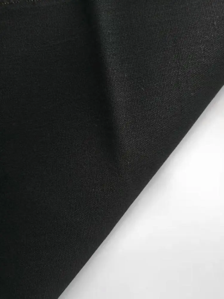 IMO certified Hemp Organic Cotton Canvas Fabric 7/2x7/2 for bag,fabric and shirts