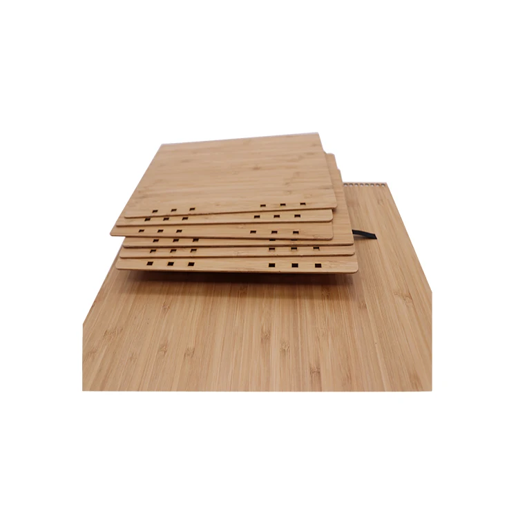 Производитель, изготовленный на заказ, Бамбуковая Обложка, книга А4, школьные принадлежности, блокнот с напечатанным логотипом