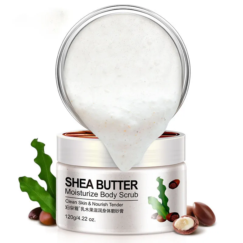 Wholesale Original Shea Butter Moisturizing Scrub Cucumber Hydrating Skin Exfoliator Scrub