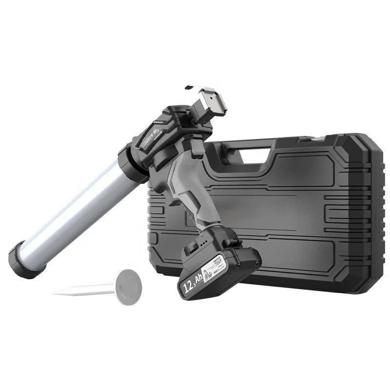 NEOBRISKEN Handheld electric caulking gun, rechargeable silicone gun, sealed electric silicone gun,portable electric gule gun