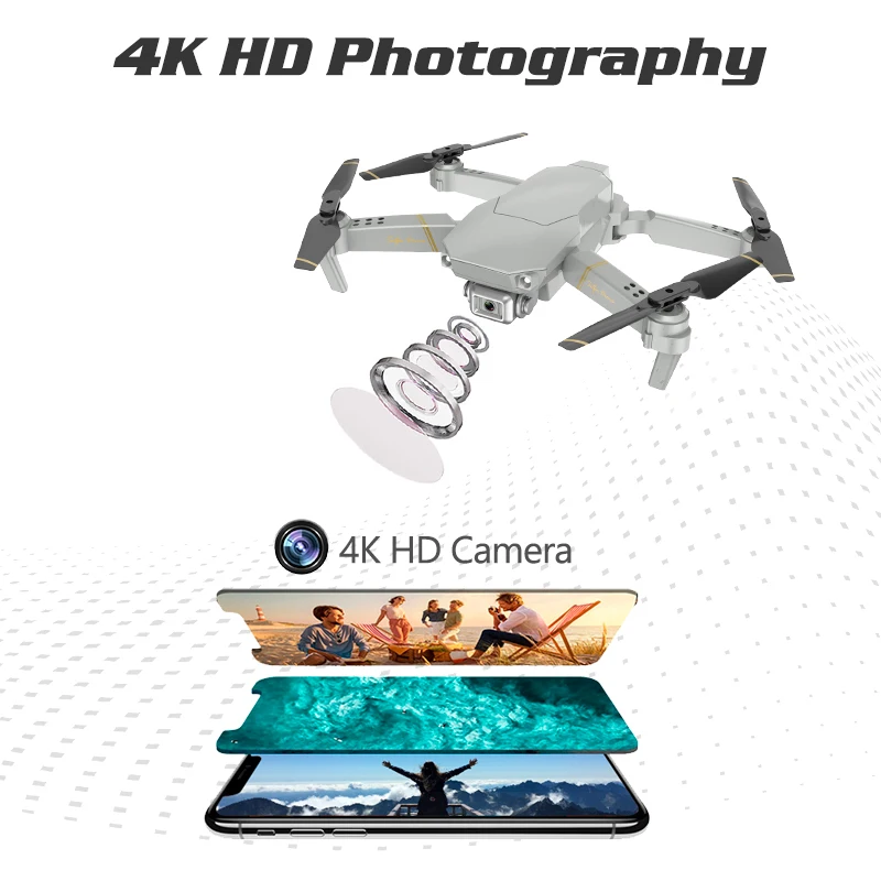 Global Drone GD89 WIFI 4k Drone Con Camara Drone 4K Professional With Optical Flow Altitude Hold vs Mavic Pro Platinum E58 E520