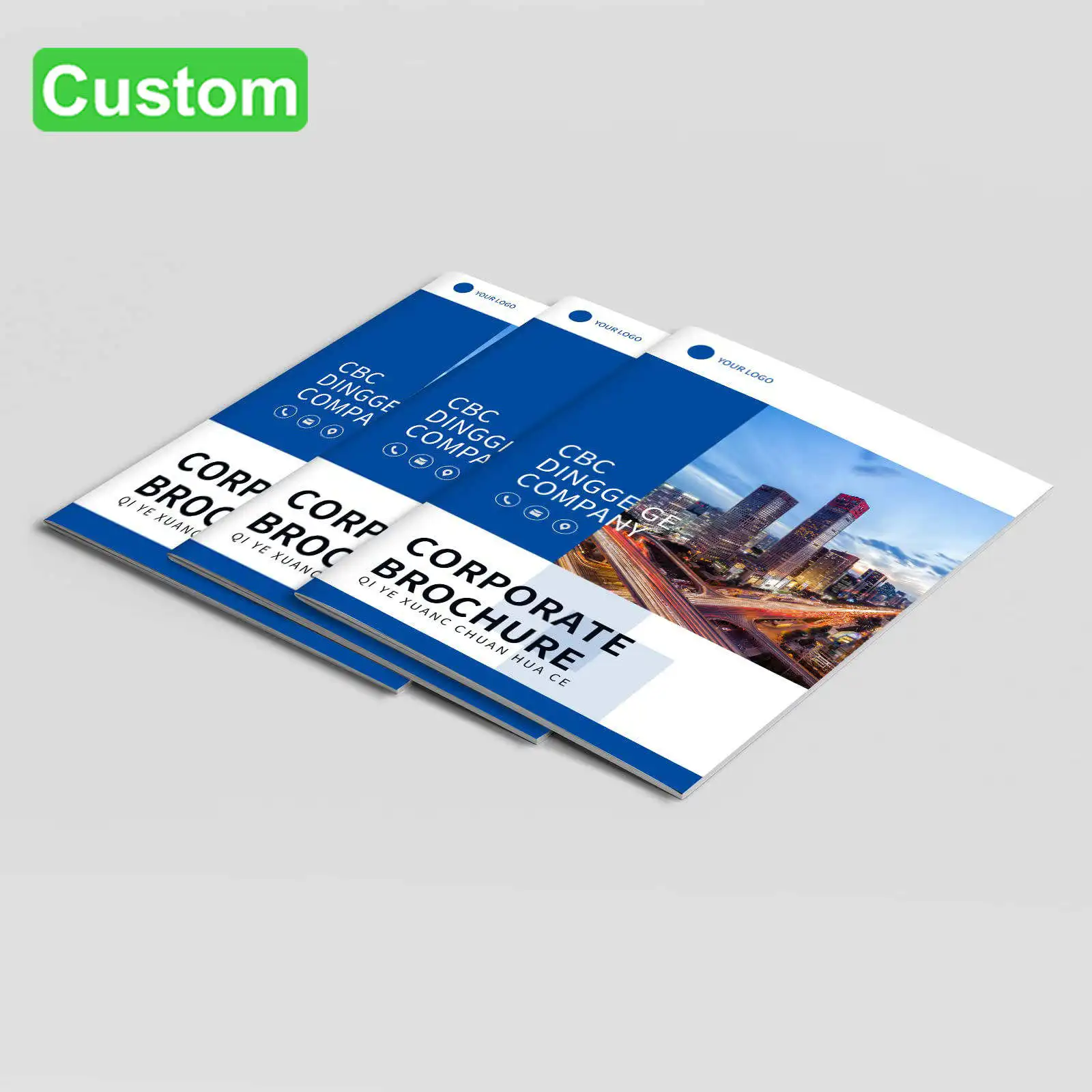 Professional Factory Customized A4 Size Magazine Catalog Brochure Printing Booklet Printing