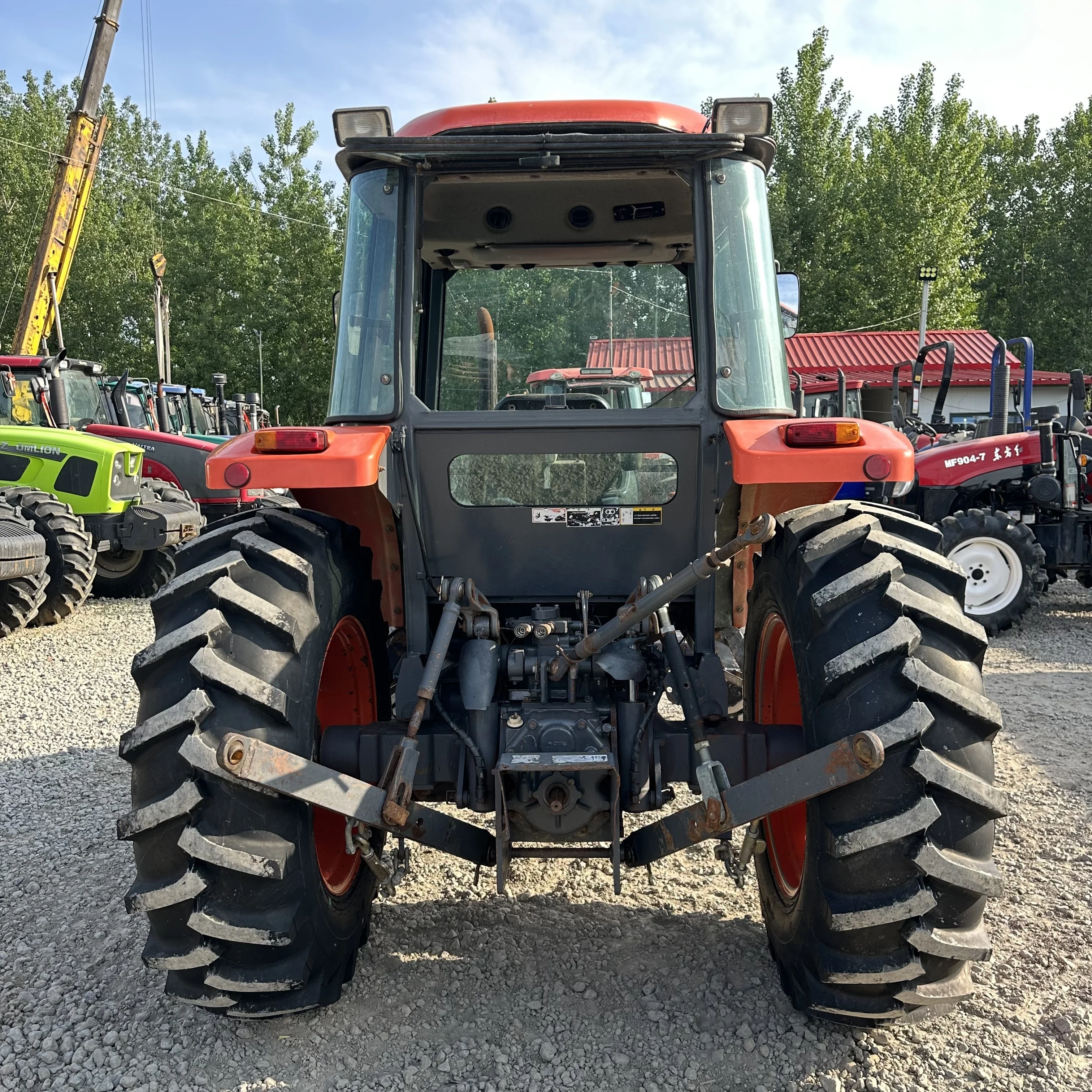 Поставщик фабрики KUBOTA M954KQ 95HP 4WD Подержанный сельскохозяйственный