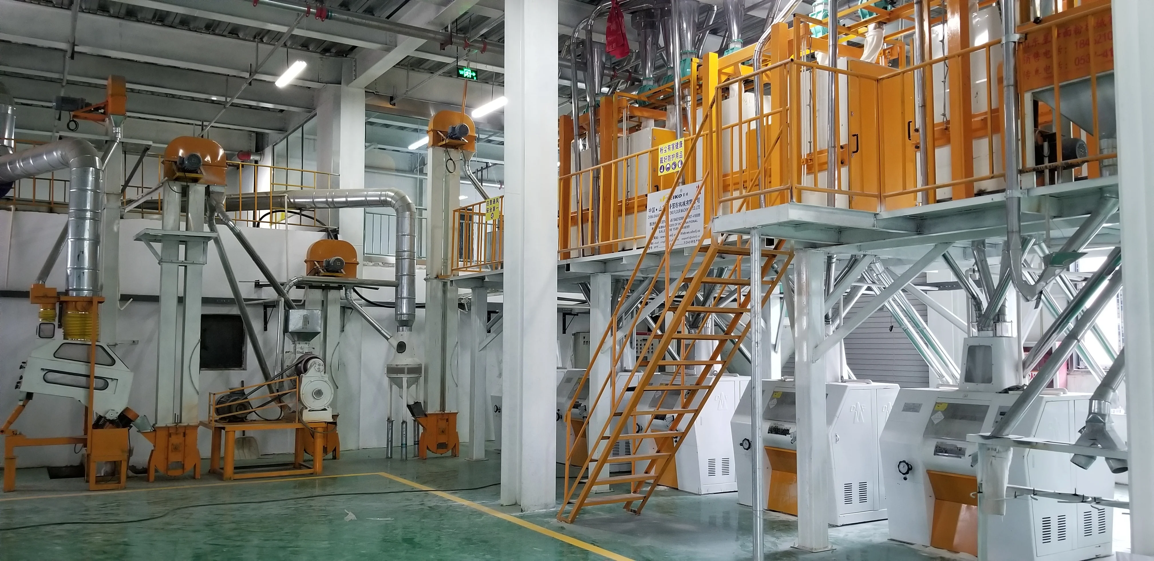 Automatic 60T/D commercial wheat flour milling grinding machine flour mills for sale Fine Flour Maida