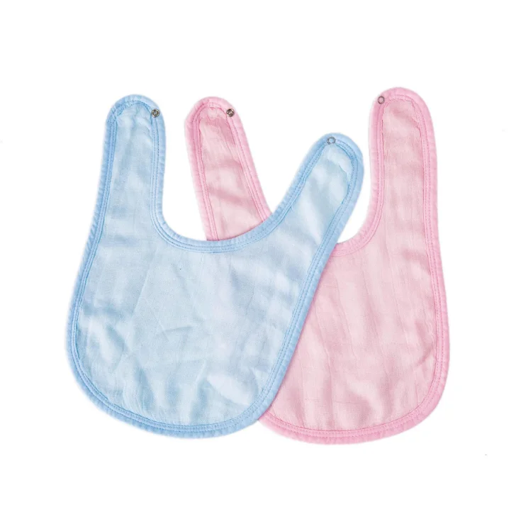Regular Style Bibs High Quality Weave Towel With Snap Button Infants Style