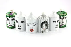 Premium Scented Candle Soy Candle Luxurious Vanilla Aromatherapy Ceramic Jar Strong Scented Candles Gift Boxed Perfect for Gift