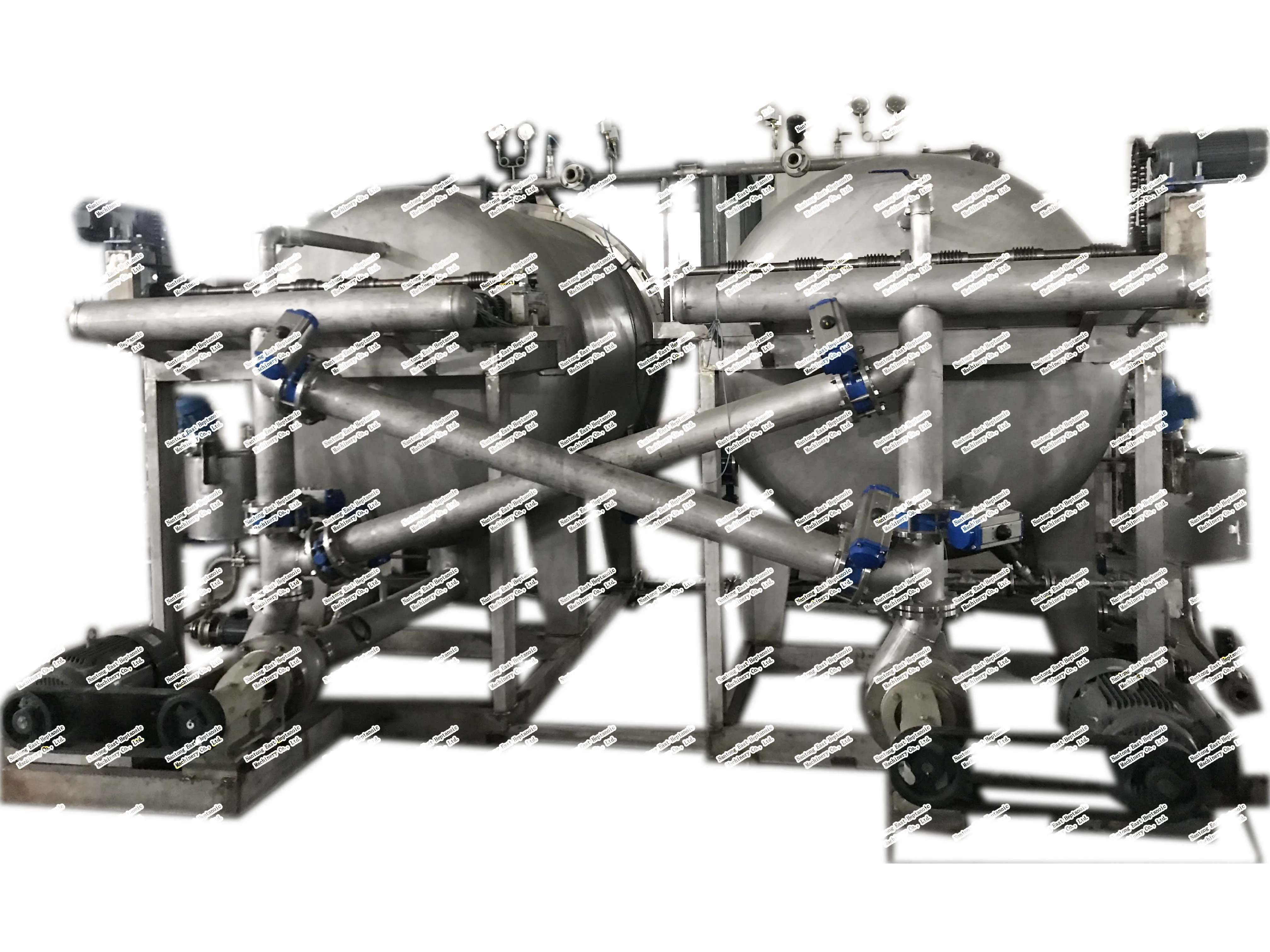 Textile high temperature overflow dyeing machine