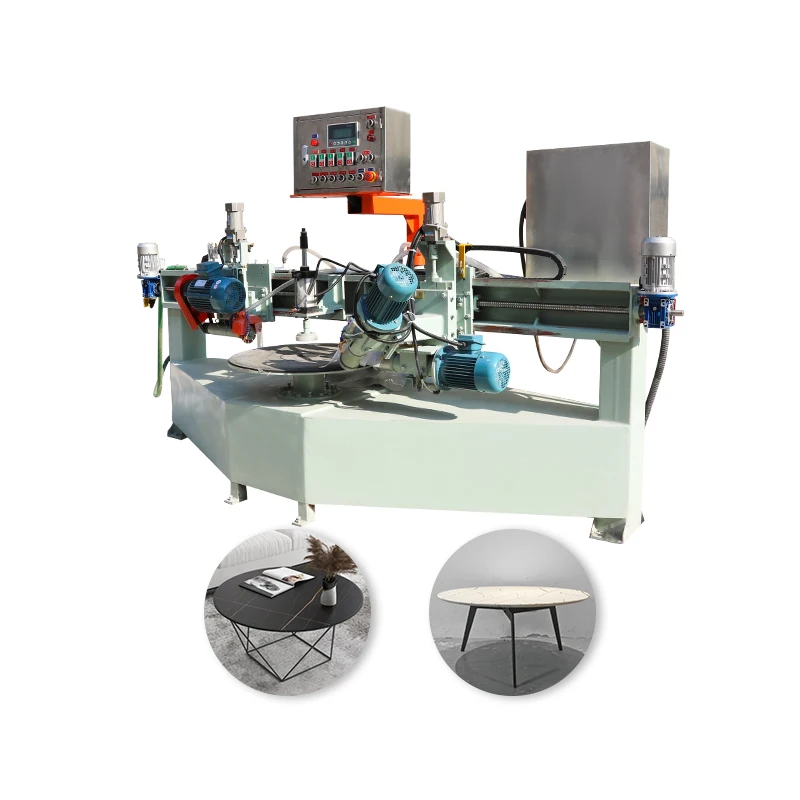 Hongyi wholesale Stone Desk Processing CNC Round Table Cutting And Edge Grinding Machine