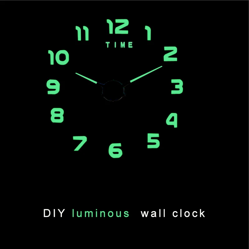 The Fine Quality Extra Large Letter Display Digital Led Wall Clock Illuminated Digital Big Wall Clock