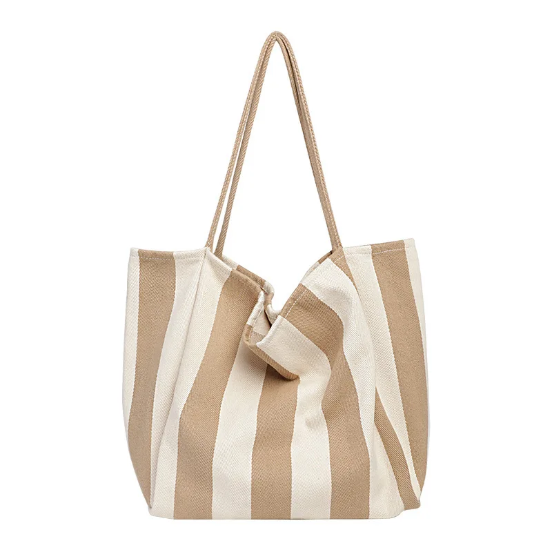 Summer Custom Large Beach Bag, Reusable Wholesale Canvas Tote Beach Bags