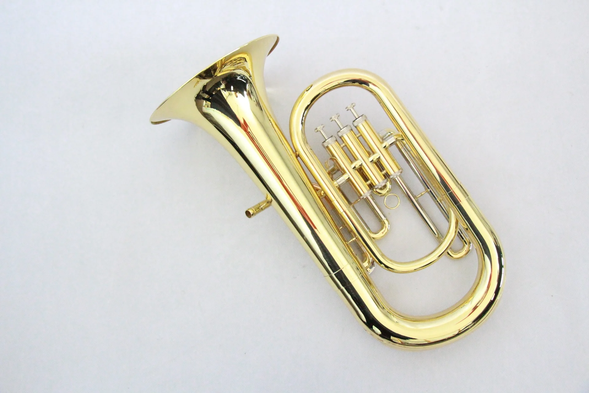 Euphonium prices affordable good quality euphonium horn gold lacquered Bb euphonium