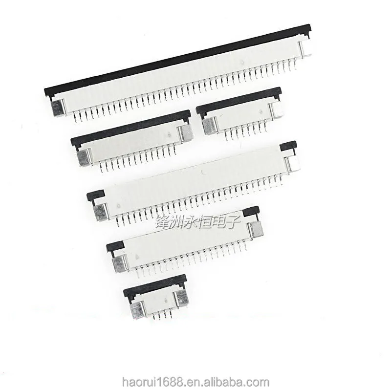 1.0mm drawer FPC flat cable connector on top/FFC FPC-9P H2.5 tube